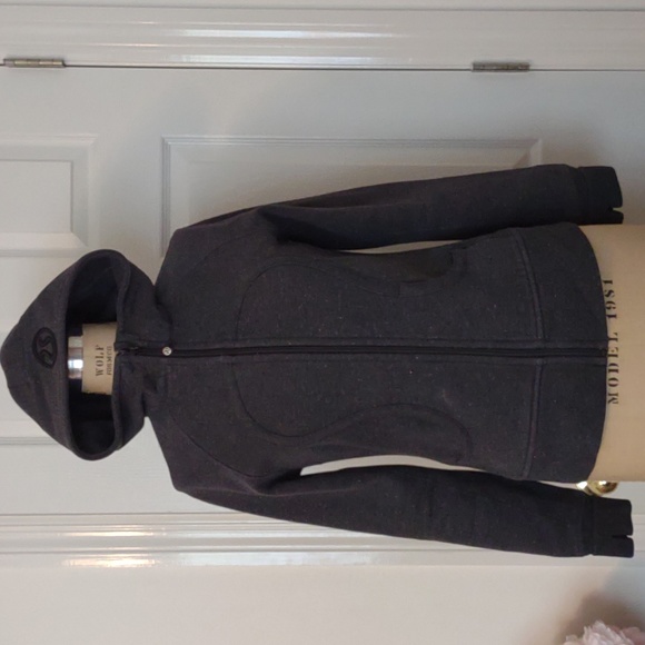 Lululemon Glitter Scuba Hooded Jacket - Picture 1 of 6